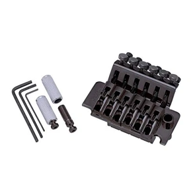 Image of Gotoh Floyd Rose Licensed Bridge Black, Left Handed