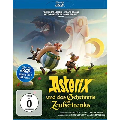 Image of Asterix und das Geheimnis des Zaubertranks BD 3D/2D