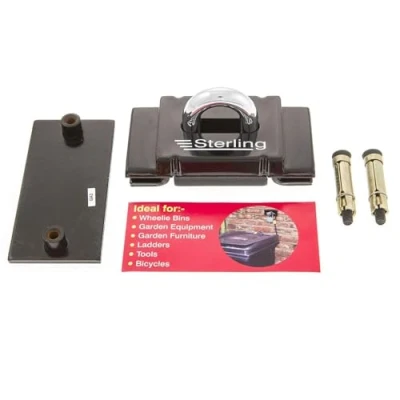 Image of Burg Wachter Security Wall &amp; Floor Ground Anchor, Black, GA3, SA1180