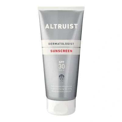 Image of ALTRUIST. Dermatologist Sunscreen SPF 30 Superior 5 star UVA protection (PPD: 39) by Dr Andrew Birnie, suitable for sensitive skin, 200 ml (Pack of 2), Period after opening 12 months