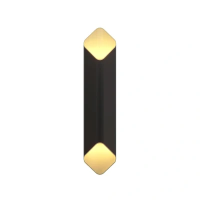 Image of Ako 600 Phase Matt Black Wall Light Astro