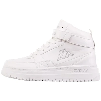 Image of Kappa Unisex Style Code: 243346 Draydon Sneaker, White L Grey, 6.5 UK