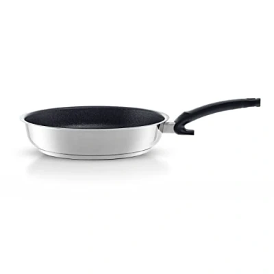Image of Fissler Adamant Premium Stainless Steel Frying Pan Diameter 28 cm Sealed Non Stick Coating Scratch Resistant Induction