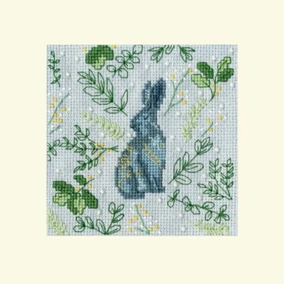 Image of Bothy Threads Cross Stitch Kit Scandi Hare