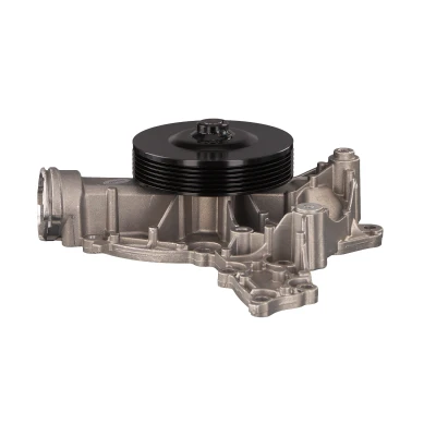 Image of 2722000401, 2722000901, A2722000401, A2722000901 Water pump FEBI BILSTEIN 26401 6 Cast Aluminium with seal Metal MERCEDES BENZ: C Class Saloon