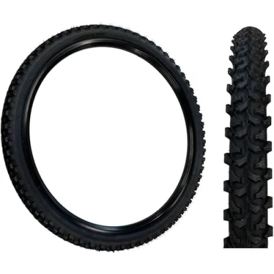 Image of Baldy&#039;s 26 x 1.95 Black Off Road Knobby Tread Tyre for MTB Mountain Bike
