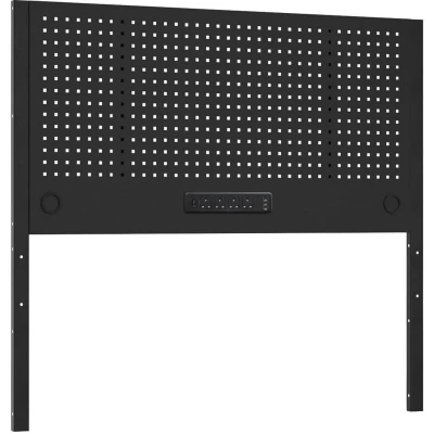 Image of Superline Pro Modular Pegboard Back Panel with Power Bar 1500mm