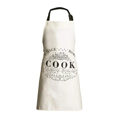 Image of Premier Housewares Vintage Home Apron Cream