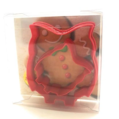 Image of Owl Cookie Cutter Set of 2, Biscuit, Pastry, Fondant Clay