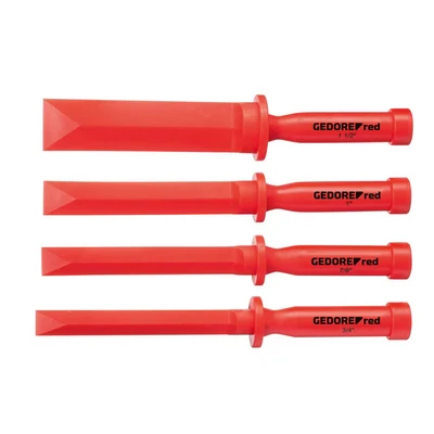 Image of Gedore Plastic chisel set width 3/4 1.1/2 4pcs