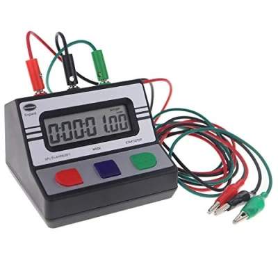 Image of Bench Top Timer For School Classroom Education Science Athletics With Trigger Contacts