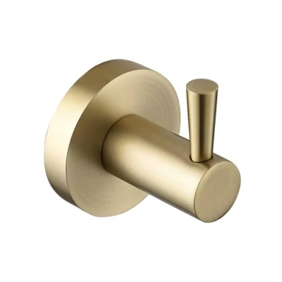 Image of Bristan Round Hook Brushed Brass