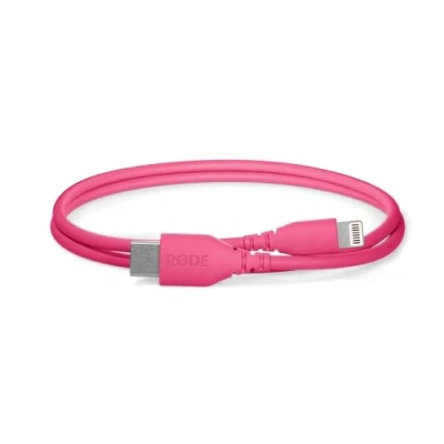 Image of RØDE SC21 USB C to Lightning Cable, 30 cm, Pink