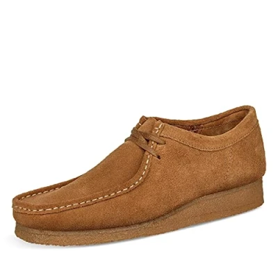 Image of Clarks Originals Men&#039;s Suede Wallabee Shoes UK 7