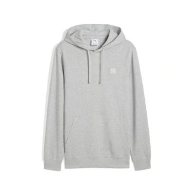 Image of PUMA ESS ELEVATED Hoodie TR Light Gray Heather