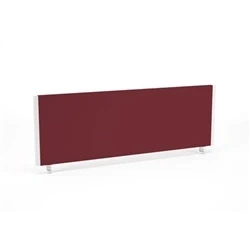 Image of Impulse/Evolve Plus Bench Screen 1200 Ginseng Chilli White Frame