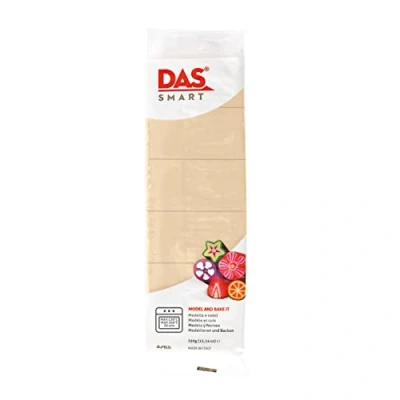Image of DAS Smart Oven Bake Modelling 350g Clay, Beige, Ideal for Professionals and Hobbyists