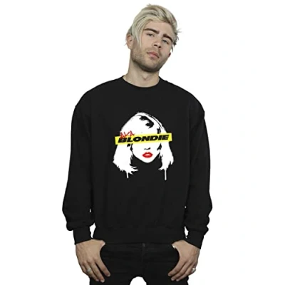 Image of Blondie BI22941 men&#039;s Sweatshirt in Black