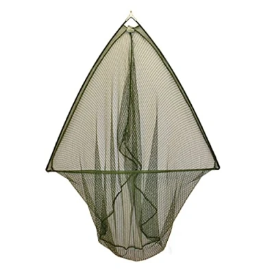 Image of 36&quot; Inch Green Barbel Pike Carp Fishing Specimen Landing Net With Spreader Block