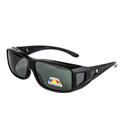 Image of QIULAO Anti pollen Glasses Sunglasses, Myopia Polarized dropping, Dust proof, Safety Suitable For Adult Men And Women, Large frame