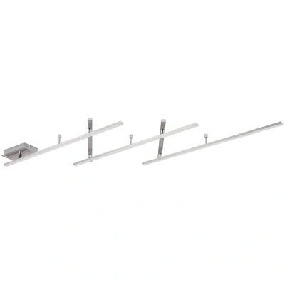 Image of Lindby Acia LED ceiling light, nickel