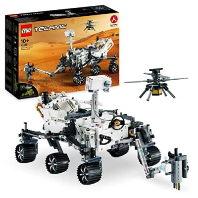 Image of LEGO Technic NASA Mars Rover Perseverance Space Set with AR App Experience, Science Discovery Set, Learn About Vehicle Engineering, Construction Toy, Birthday Gift for Kids 10 Years and Up 42158