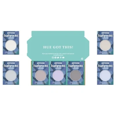 Image of Rust Oleum Bathroom Wall Paint in Matt Finish Pastel Purples Tester Box
