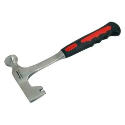 Image of Heavy Duty Work Hammer Wall Boarding 14oz Drywall Tool Soft Grip Steel Handle Hammers