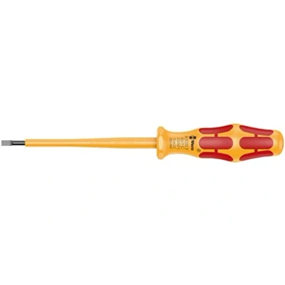 Image of Wera 1060 i Insulated Kraftform Slot screwdrvr 0.6x3.5x100 mm (05051582001)
