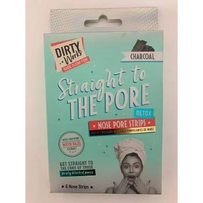 Image of Dirty Works Charcoal Nose Pore Strips, 6 Strips