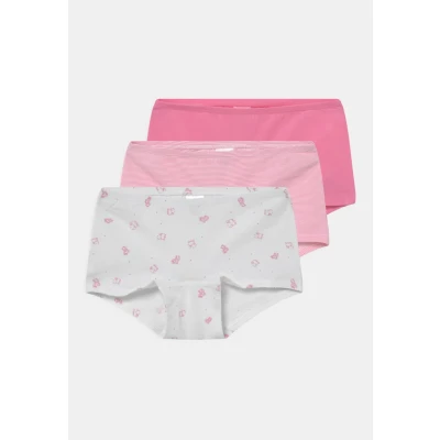 Image of Schiesser 3 PACK Pants for kids, Size: 8 9y, Light pink/white