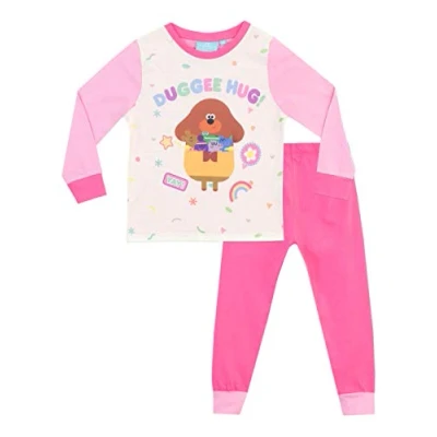 Image of Hey Duggee Girls Pyjamas Multicoloured 4 5 Years