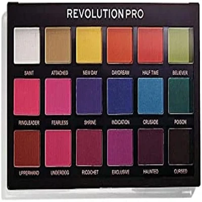 Image of Revolution Beauty London Pro Regeneration Trends Unfug Matte Eyeshadow Palette
