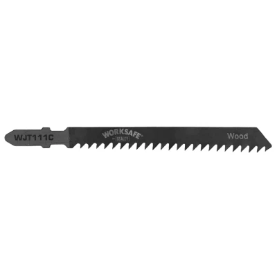 Image of Worksafe Jigsaw Blade Soft Wood &amp; Plastics 75mm 9tpi Pack of 5