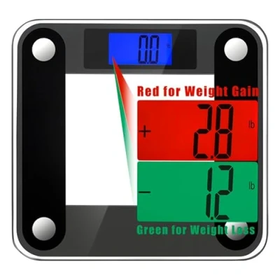 Image of Ozeri Precision II Digital Bathroom Scale (440 lbs Capacity), with Weight Change Detection Technology &amp; StepOn Activation