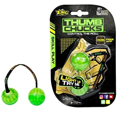 Image of Zing Thumb Chucks Green