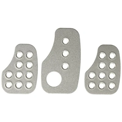 Image of OMP OMPOA/1030 Set of 3 Flat Racing Pedals