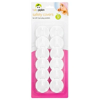 Image of ALANNAHS ACCESSORIES 12 X Home Socket Plug Safety Covers Baby &amp; Child Proof 3 Pin Guard Protect