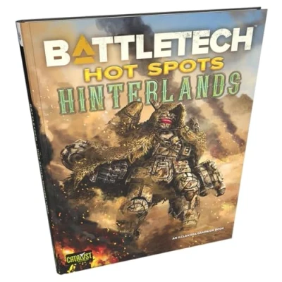 Image of Catalyst BattleTech Hot Spots Hinterlands RPG Book in English for Age 14+ Strategic and Competitive Game 2+ Player An Ilclan Era Campaign