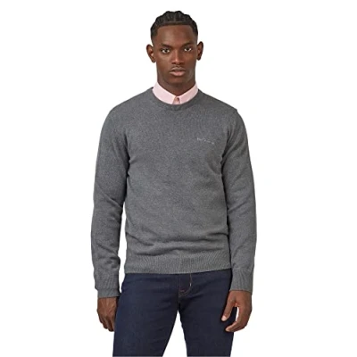 Image of Ben Sherman Charcoal Knitwear