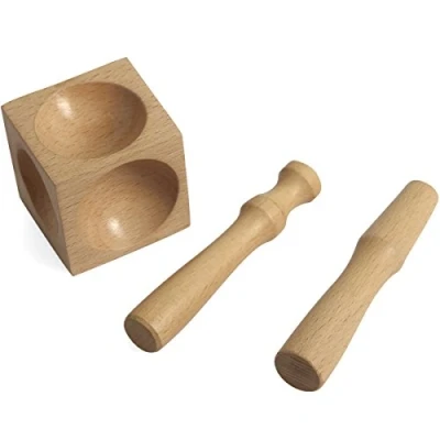 Image of JEWELLERS WOODEN DOMING PUNCH + BLOCK DAPPING TOOL SET FREE P&amp;P