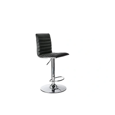 Image of Alphason ABS1301 BLK Colby High Back PU Barstool Black