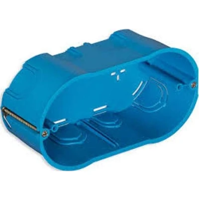 Image of VIMAR V71614 BUILT IN BOX 4 MODULES LIGHT BLUE WALL (GW 850C)