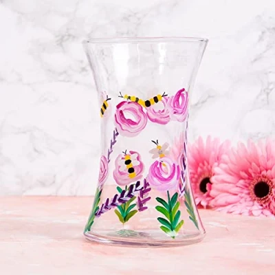 Image of The Leonardo Collection LP48330 Vase Bees 1 Piece 12x12x20 cm Accessory, Multicolor