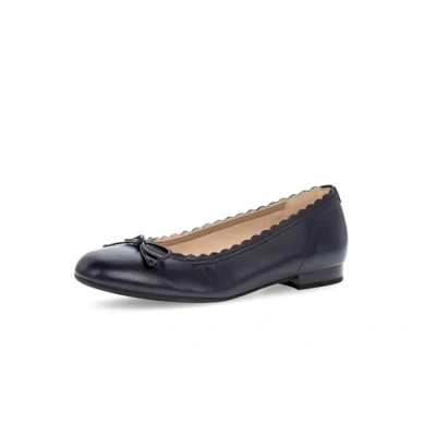 Image of Gabor Women&#039;s Classic Ballet Flats, Midnight 26, 5 UK