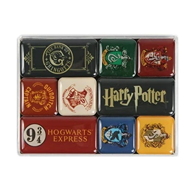 Image of Harry Potter Magnetic Magnets, Multicoloured, One Size