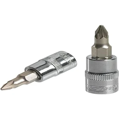 Image of KS Tools 922.1478 Ultimate Pozidriv Screwdriver, 1/4 Inch 37 mm PZ2