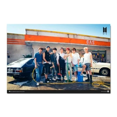 Image of Grupo Erik BTS Black Wings Poster 36 x 24 inches / 91.5 61 cm Shipped Rolled Up Cool Posters Art &amp; Prints Wall