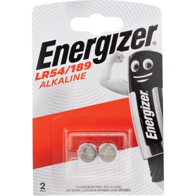 Image of ENERGIZER Pack of 5 Blister Packs 2 Calculator Batteries/Photo 189 LR54