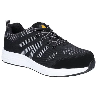 Image of Amblers Safety AS714 BOLT Trainer Mens Black Size UK 6